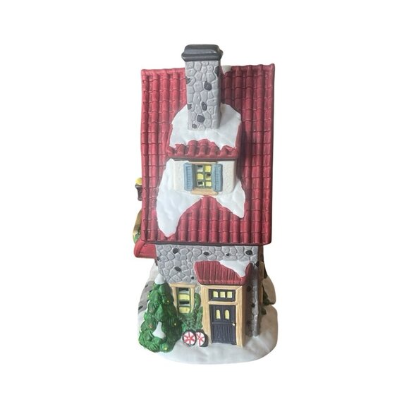 Vtg Santa’s Workbench Victorian Series The Gingerbread Bakery Christmas - Picture 2 of 7